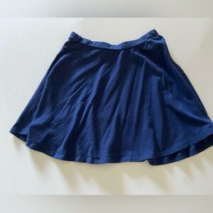 Lily White blue a-line skirt